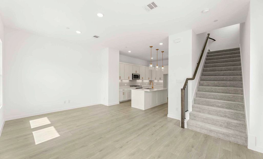 Open Kitchen-Living-Dining Room
