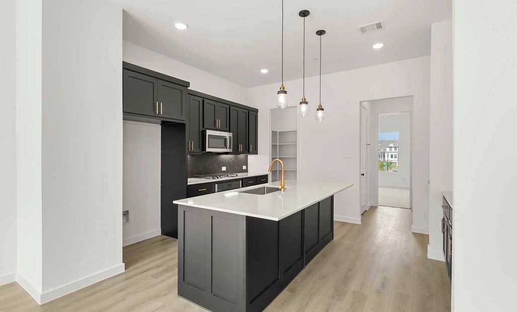 Kitchen featuring the Noir Collection