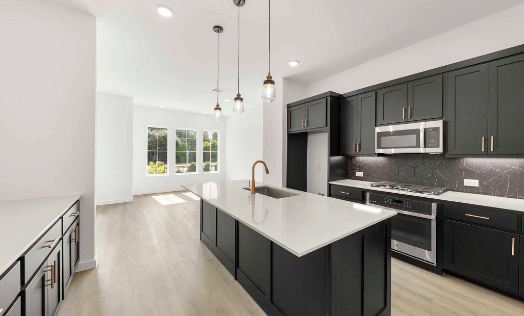 Kitchen featuring the Noir Collection