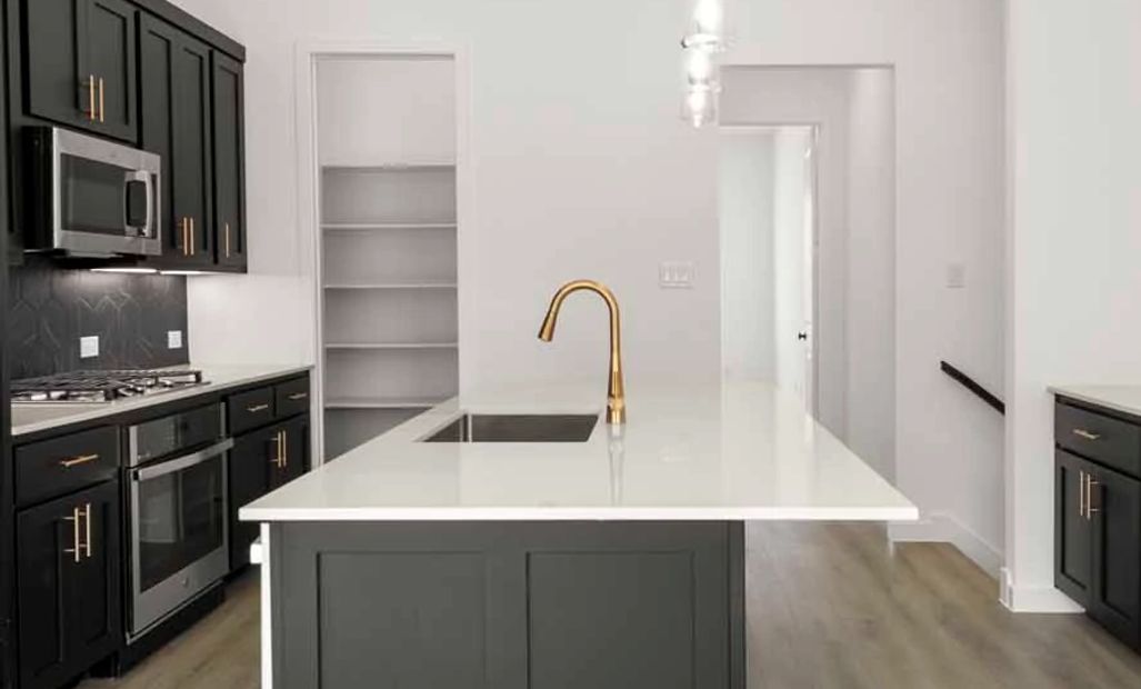Kitchen featuring the Noir Collection
