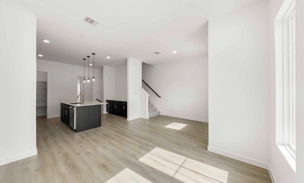 Open Kitchen-Living-Dining Room