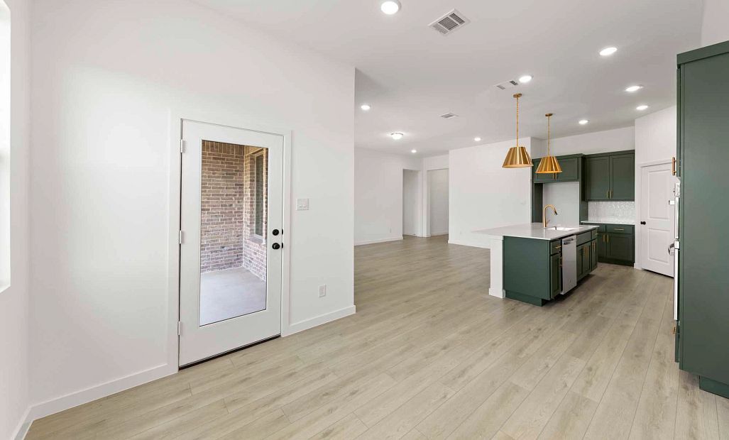 Open Kitchen-Living-Dining Room