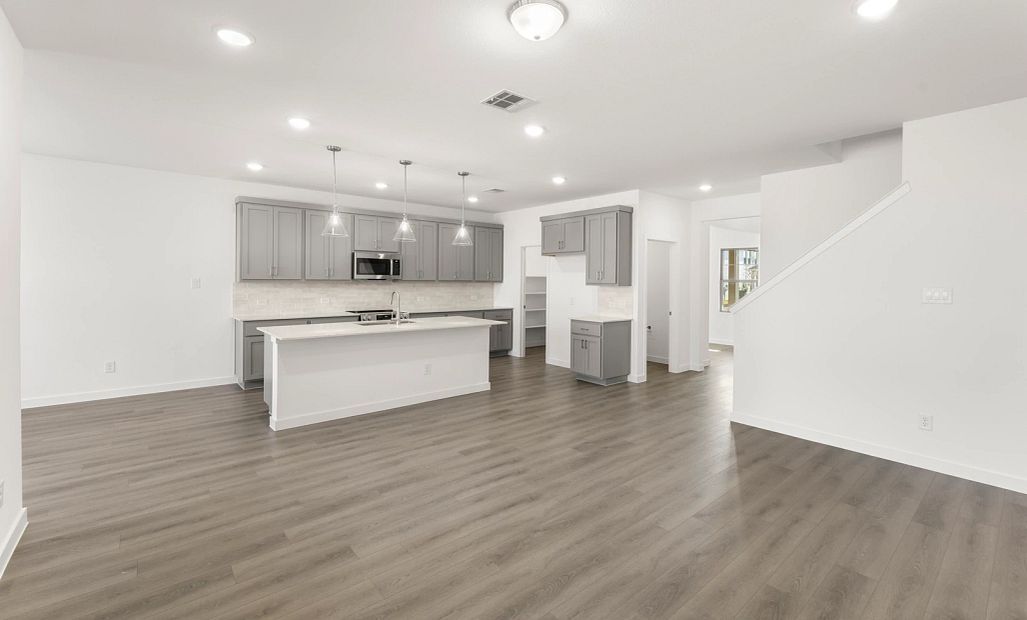 Open Kitchen-Living Room Representative Photo featuring the Milan Collection