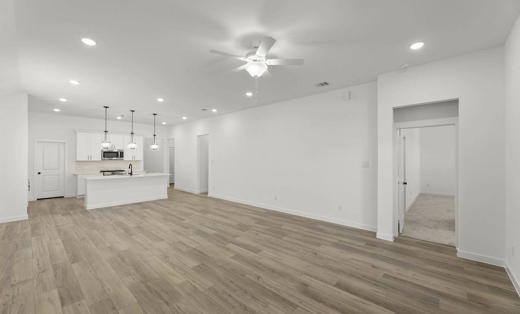 Open Kitchen-Living-Dining Room Representative Photo