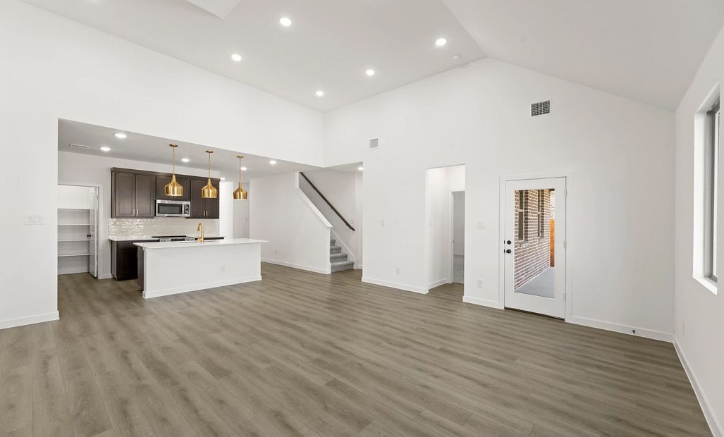 Open Kitchen-Living-Dining Room Representative Photo