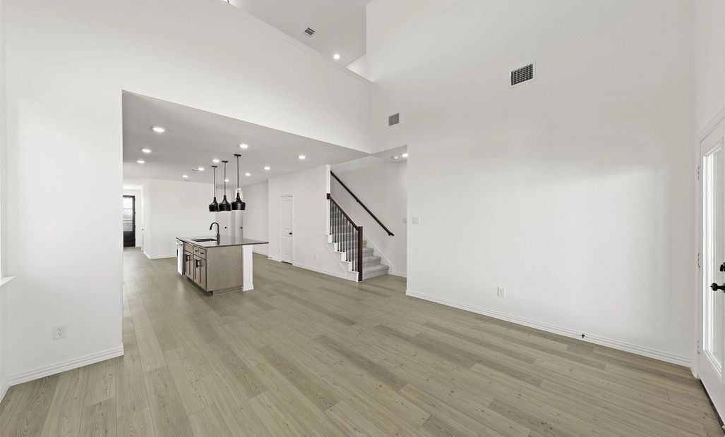 Open Kitchen-Living-Dining Room Representative Photo