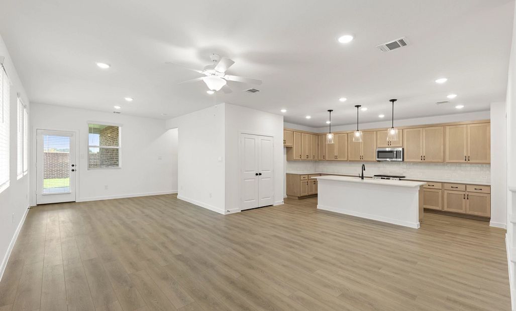 Open Kitchen-Living-Dining Room Representative Photo