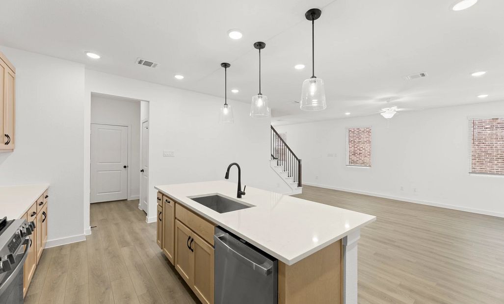 Open Kitchen-Living Room Representative Photo