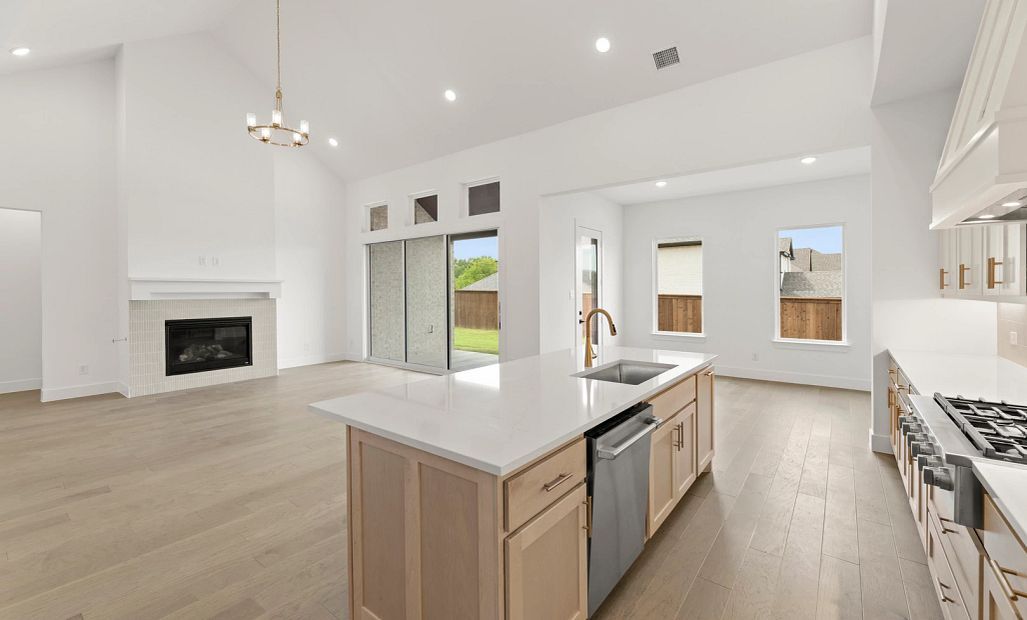 Open Kitchen-Living-Dining Room Representative Photo