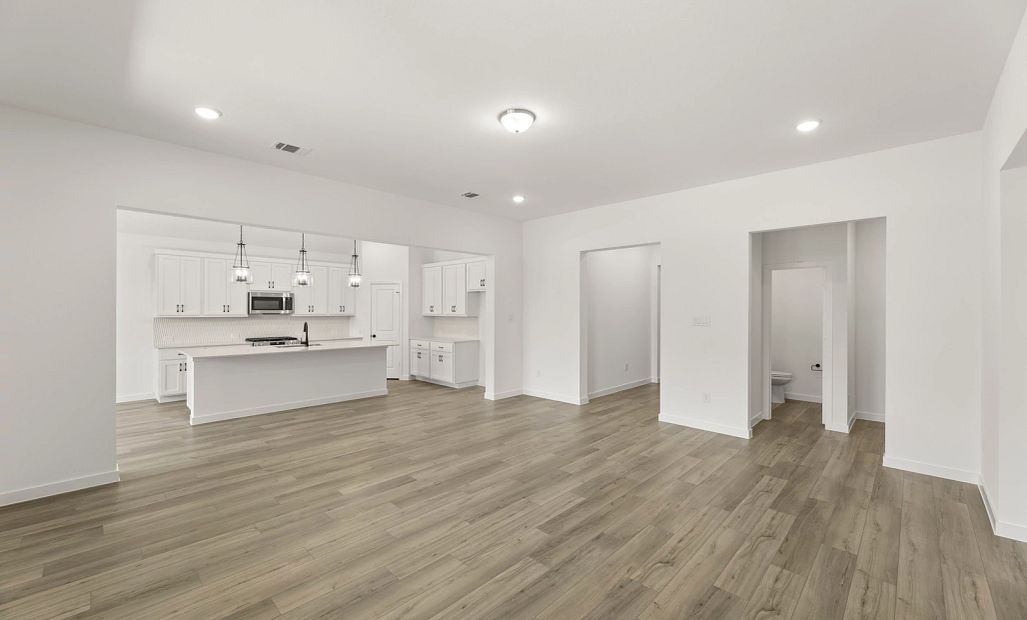 Open Kitchen-Living Room