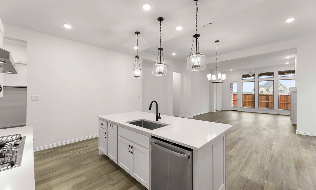 Open Kitchen-Living-Dining Room Representative Photo