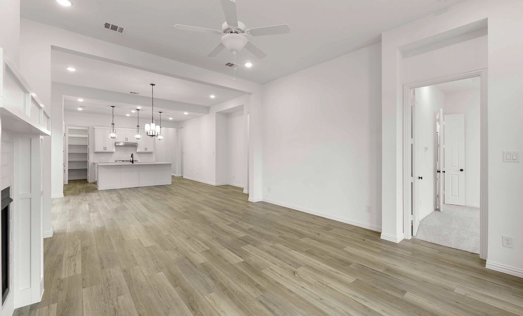 Open Kitchen-Living-Dining Room Representative Photo