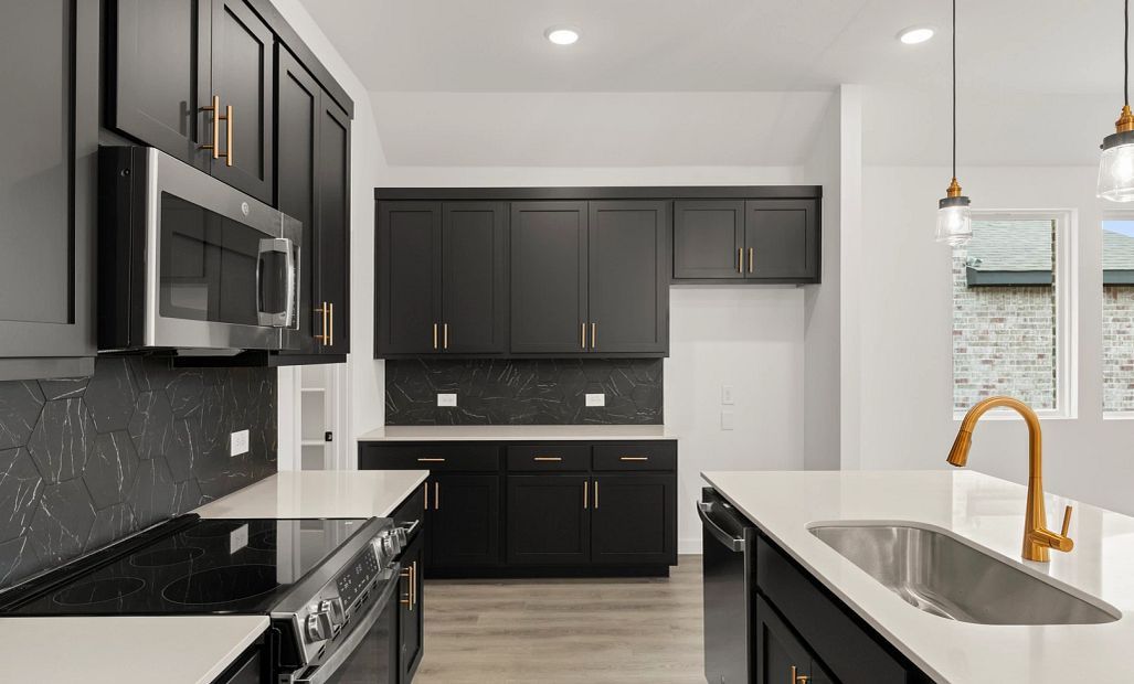 Kitchen featuring the Noir Collection