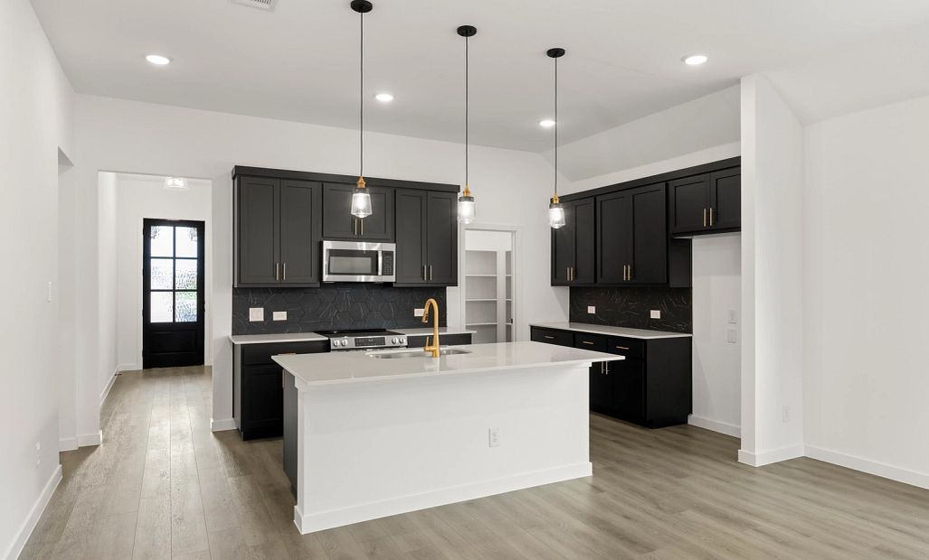 Kitchen featuring the Noir Collection