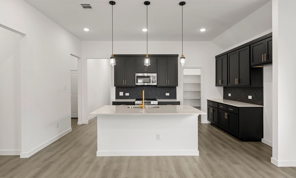 Kitchen featuring the Noir Collection