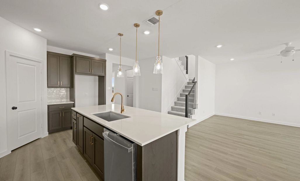 Open Kitchen-Living Room