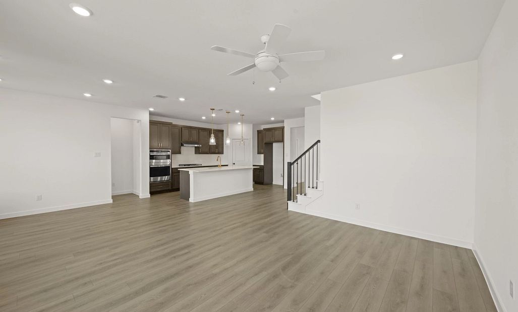 Open Kitchen-Living Room
