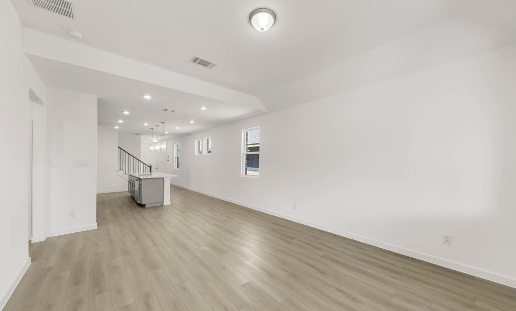 Open Kitchen-Living-Dining Room