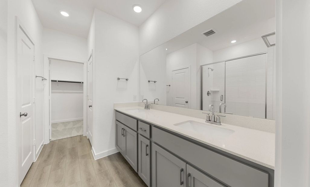 Primary Bathroom featuring the Milan Collection