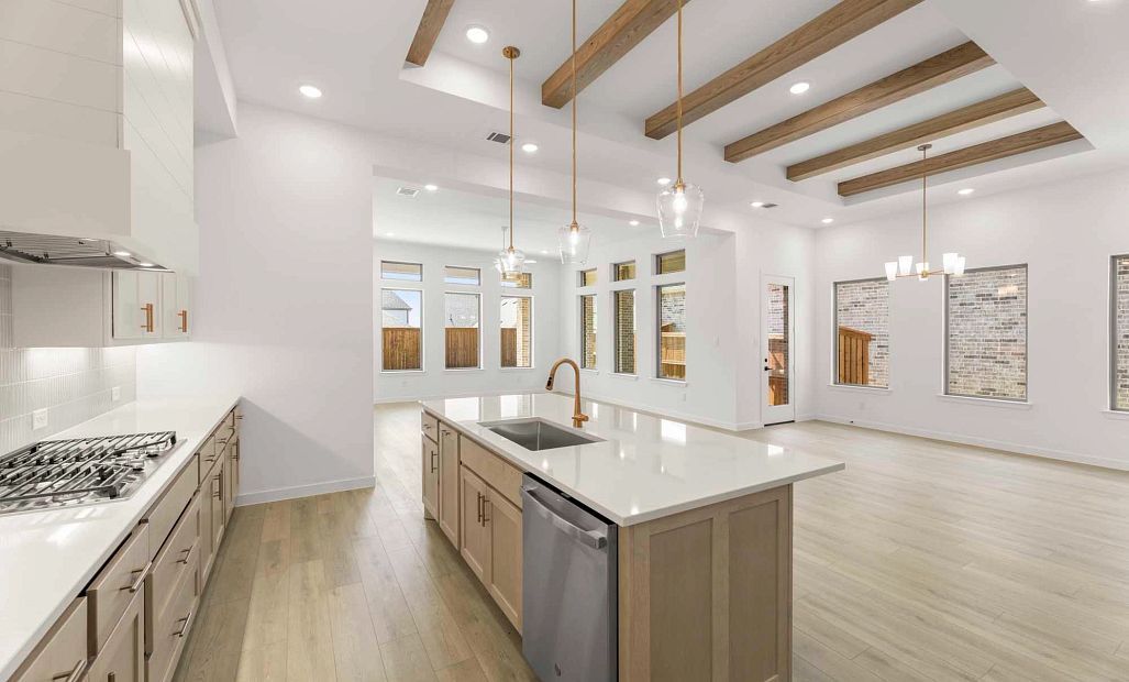 Open Kitchen-Living-Dining Room Representative Photo featuring the Serene Collection