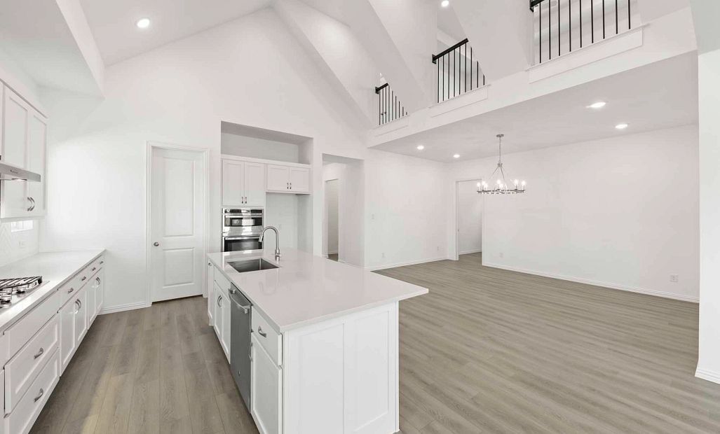 Open Kitchen-Dining Room Representative Photo
