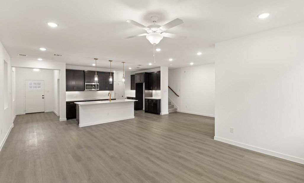 Open Kitchen-Living-Dining Room Representative Photo