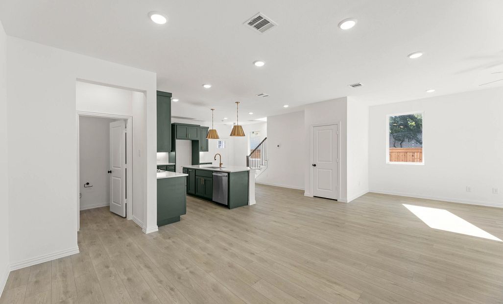 Open Kitchen-Living-Dining Room Representative Photo