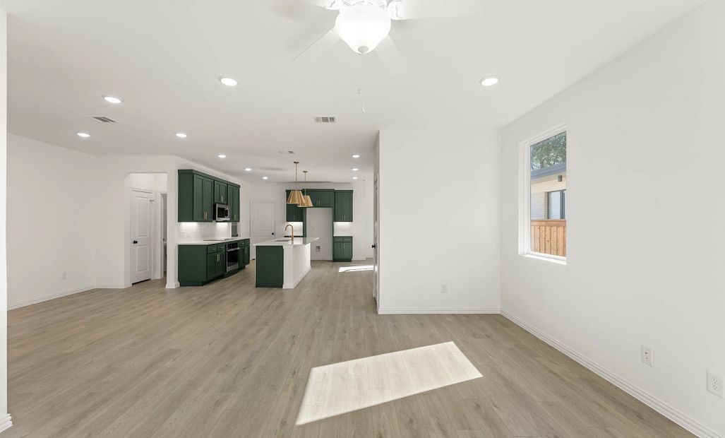Open Kitchen-Living-Dining Room Representative Photo