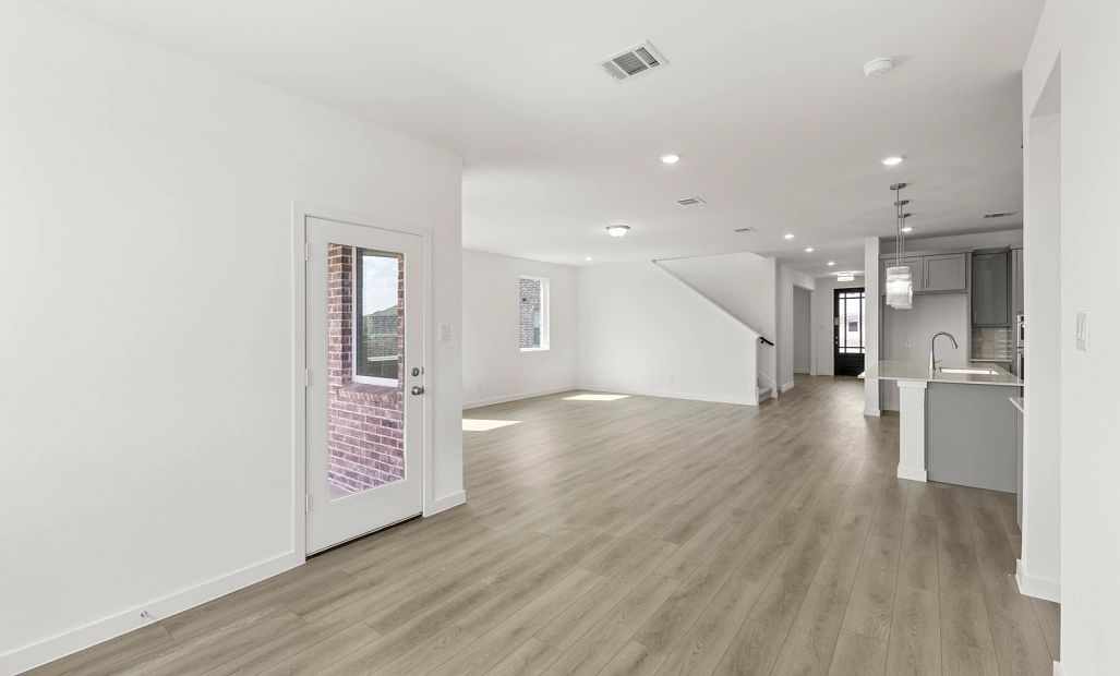 Open Kitchen-Living-Dining Room