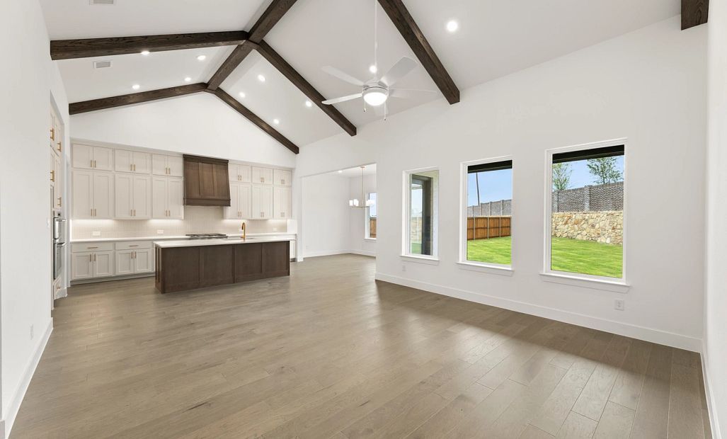 Open Kitchen-Living-Dining Room