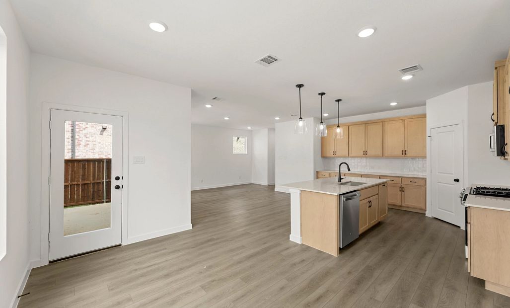 Open Kitchen-Living-Dining Room