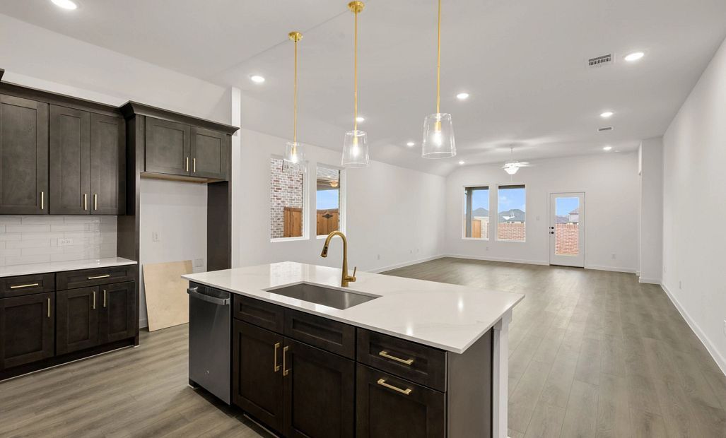 Open Kitchen-Living-Dining Room Representative Photo featuring the Oxford Collection