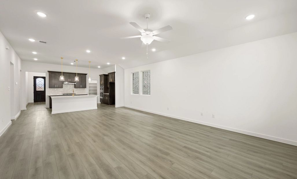 Open Kitchen-Living-Dining Room Representative Photo