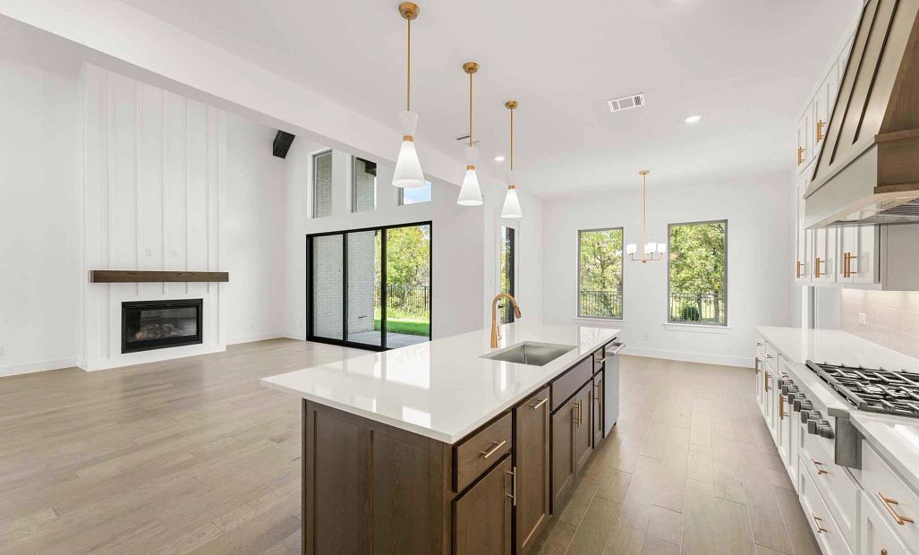 Open Kitchen-Living-Dining Room