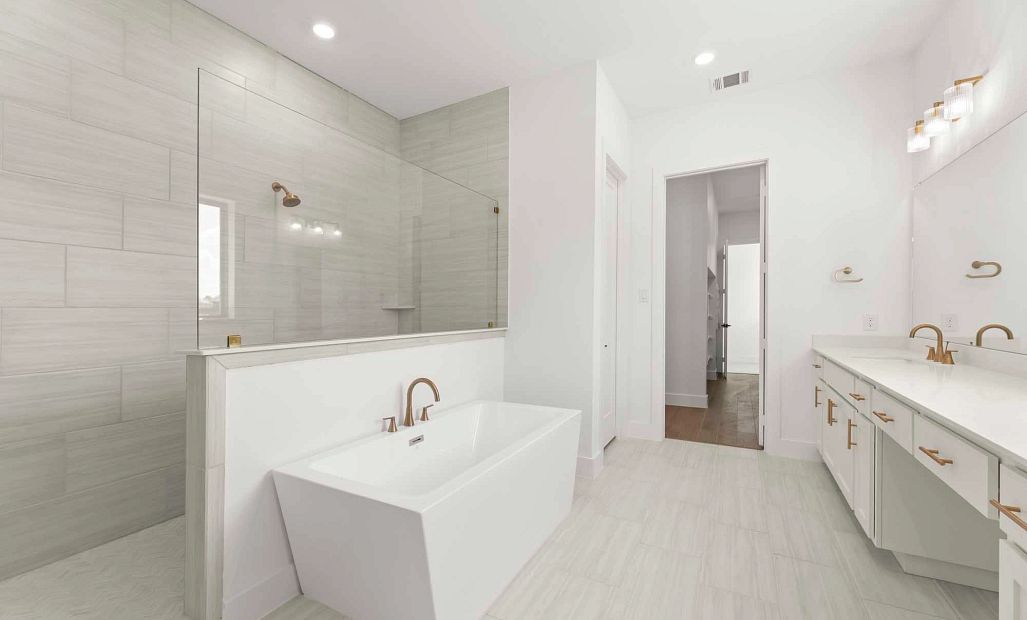 Primary Bathroom featuring the Serene Collection