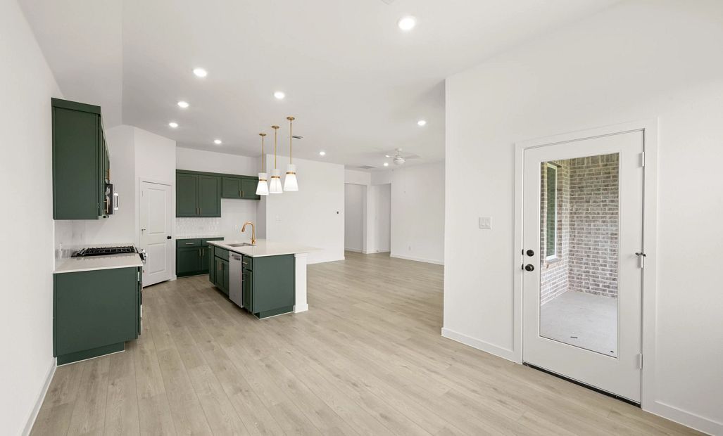 Open Kitchen-Living-Dining Room