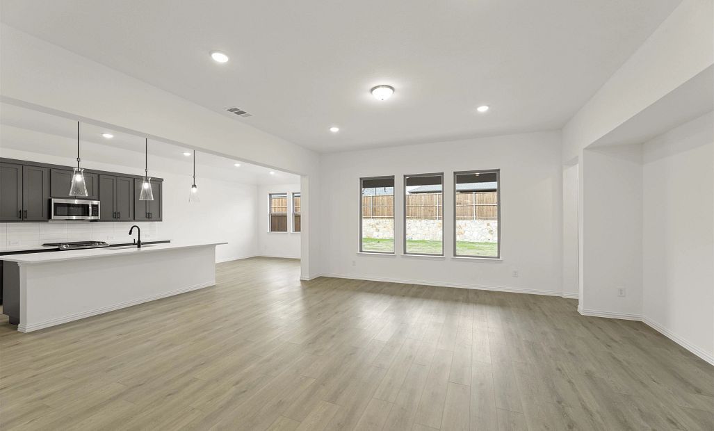 Open Kitchen-Living-Dining Room Representative Photo