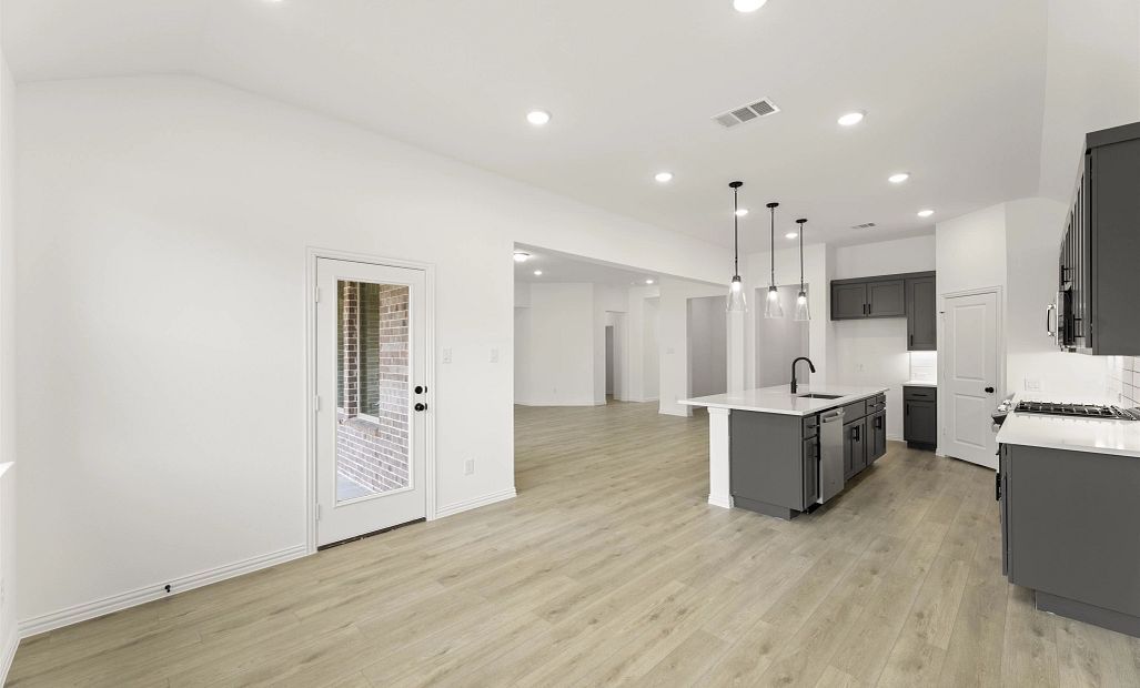 Open Kitchen-Living-Dining Room Representative Photo