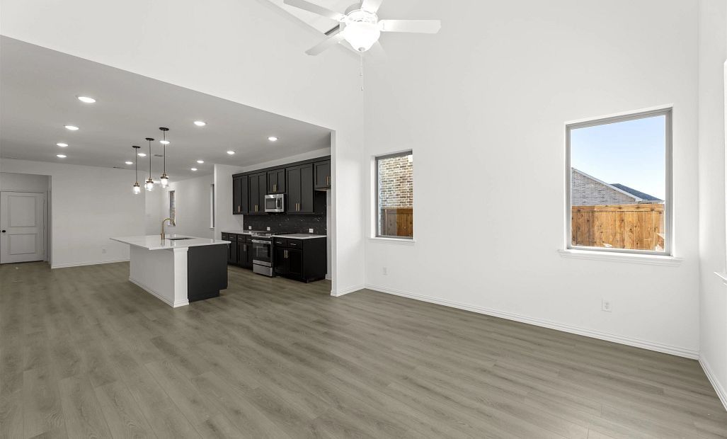Open Kitchen-Living-Dining Room Representative Photo