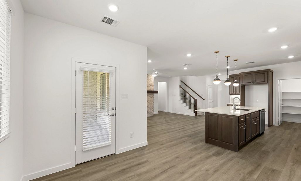 Open Kitchen-Living-Dining Room