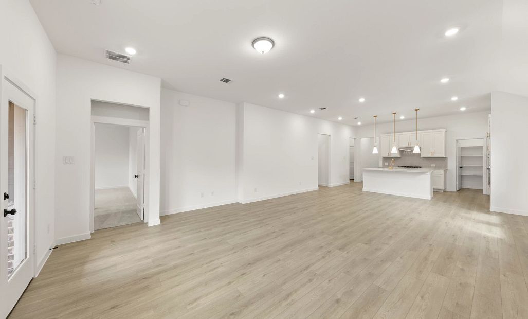 Open Kitchen-Living-Dining Room
