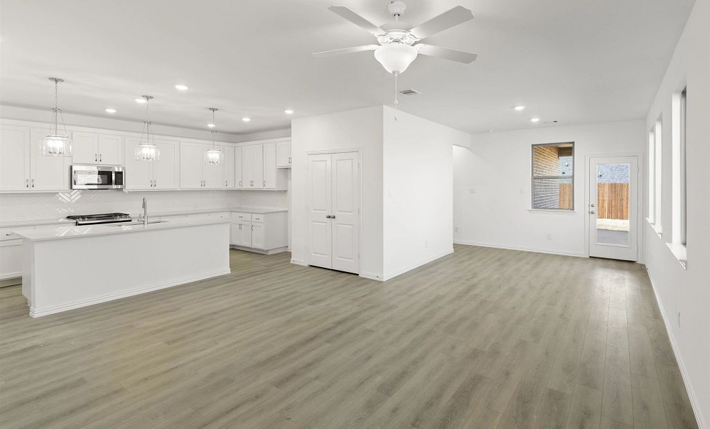Open Kitchen-Living-Dining Room Representative Photo