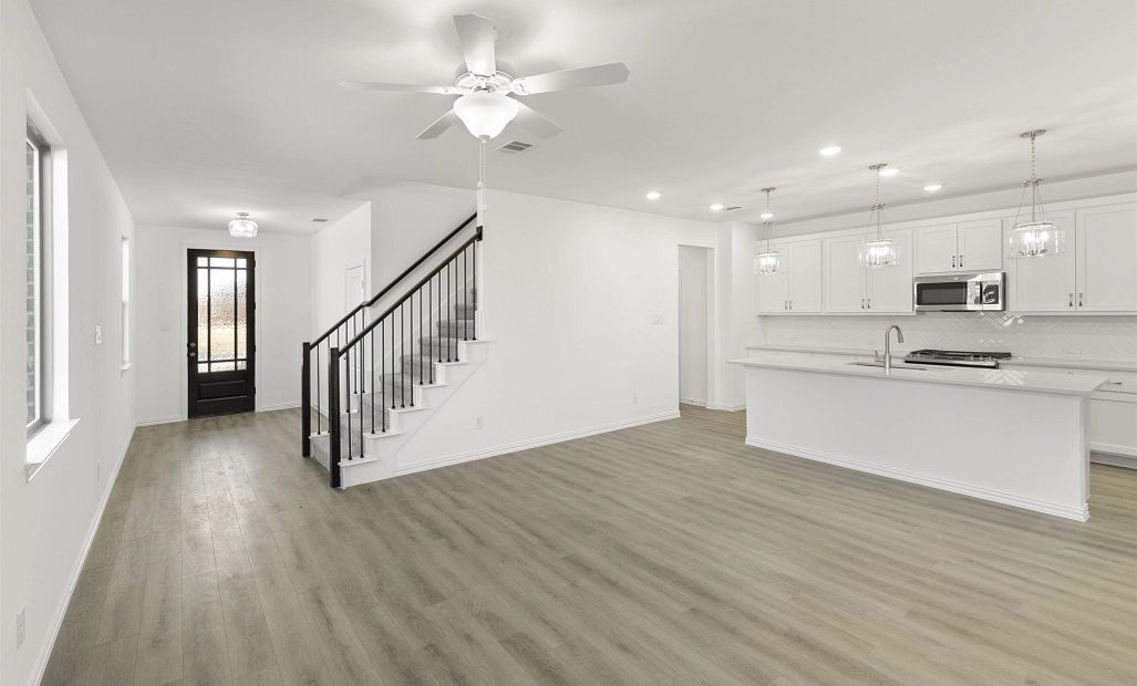 Open Kitchen-Living Room Representative Photo