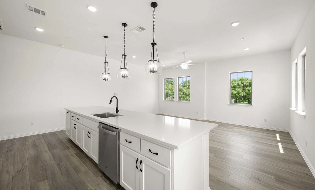 Open Kitchen-Living-Dining Room Representative Photo