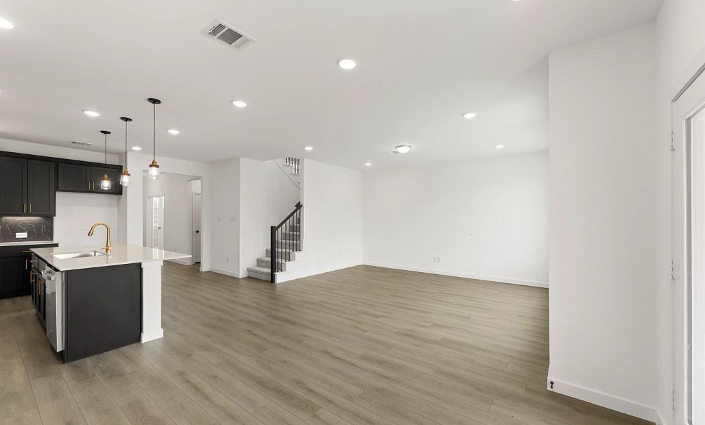 Open Kitchen-Living-Dining Room Representative Photo