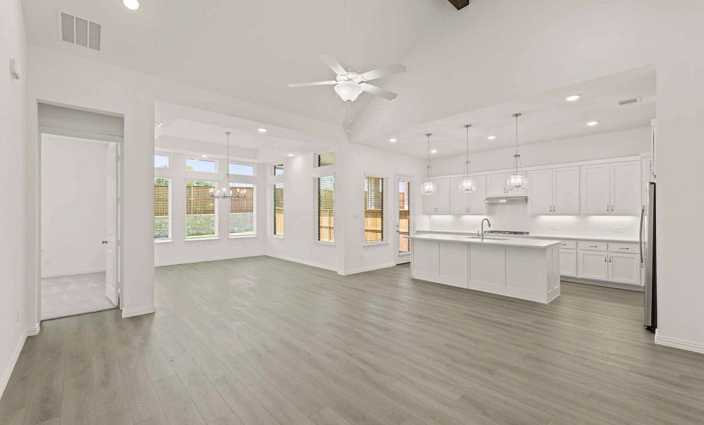 Open Kitchen-Living-Dining Room Representative Photo