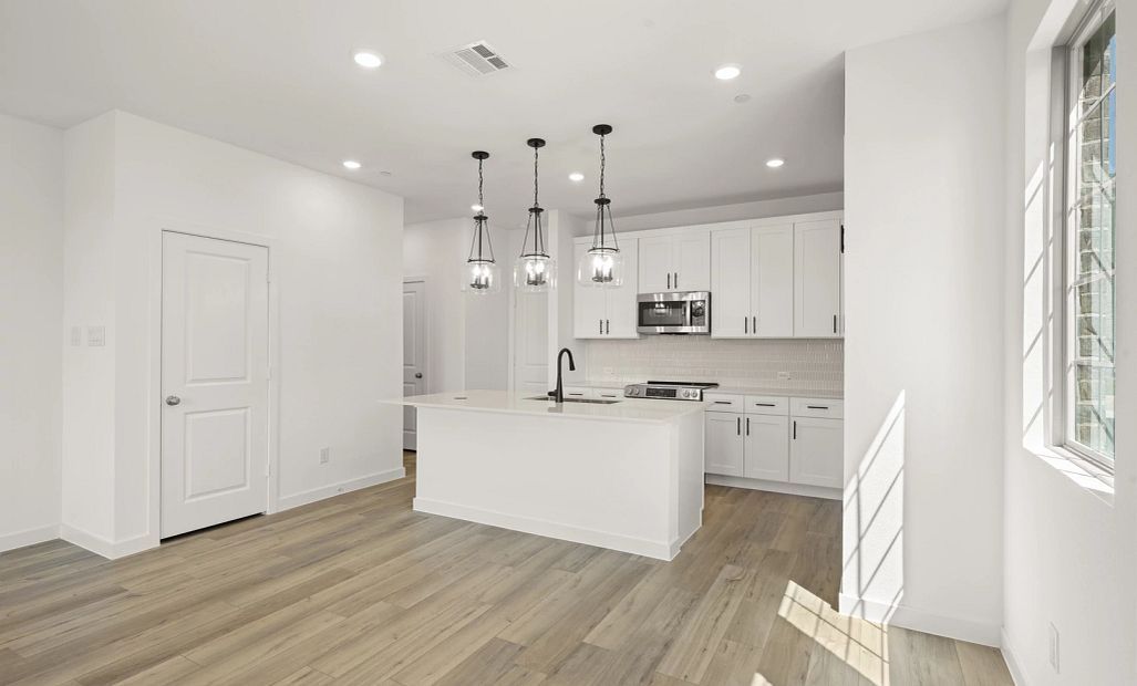 Open Kitchen-Dining Room featuring the Harmony Collection