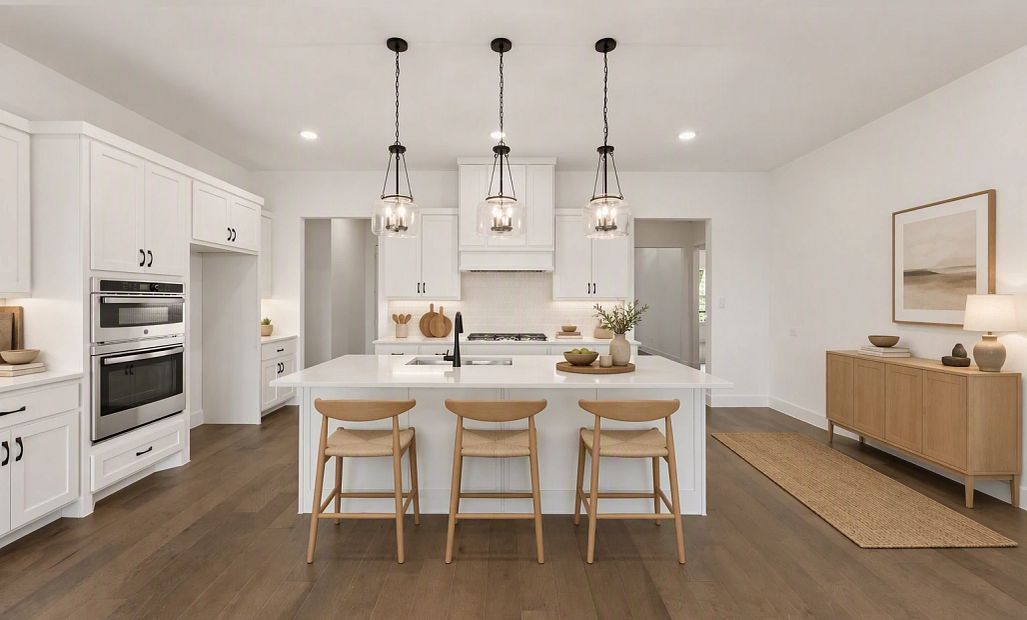 Virtually Staged Kitchen Inspired by the Harmony Collection