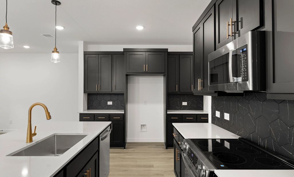 Kitchen featuring the Noir Collection