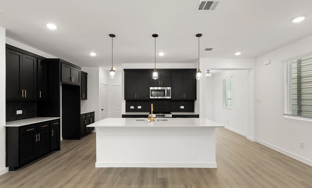 Kitchen featuring the Noir Collection
